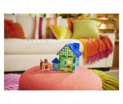 Costruzioni Magnetiche Magna-Tiles Dog House 13pz.