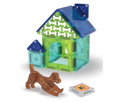 Costruzioni Magnetiche Magna-Tiles Dog House 13pz.
