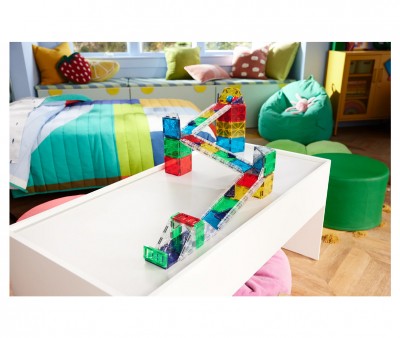 Costruzioni Magnetiche Magna-Tiles Rail Racers Deluxe 90pz.
