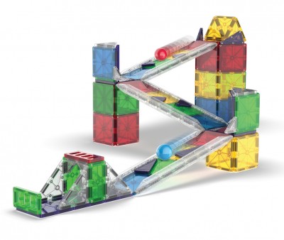 Costruzioni Magnetiche Magna-Tiles Rail Racers Deluxe 90pz.