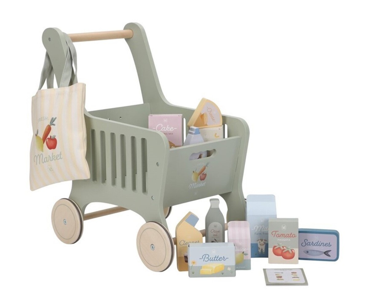 Carrito de la Compra de Madera FSC