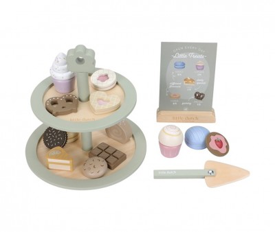 Soporte para Pasteles de Madera FSC
