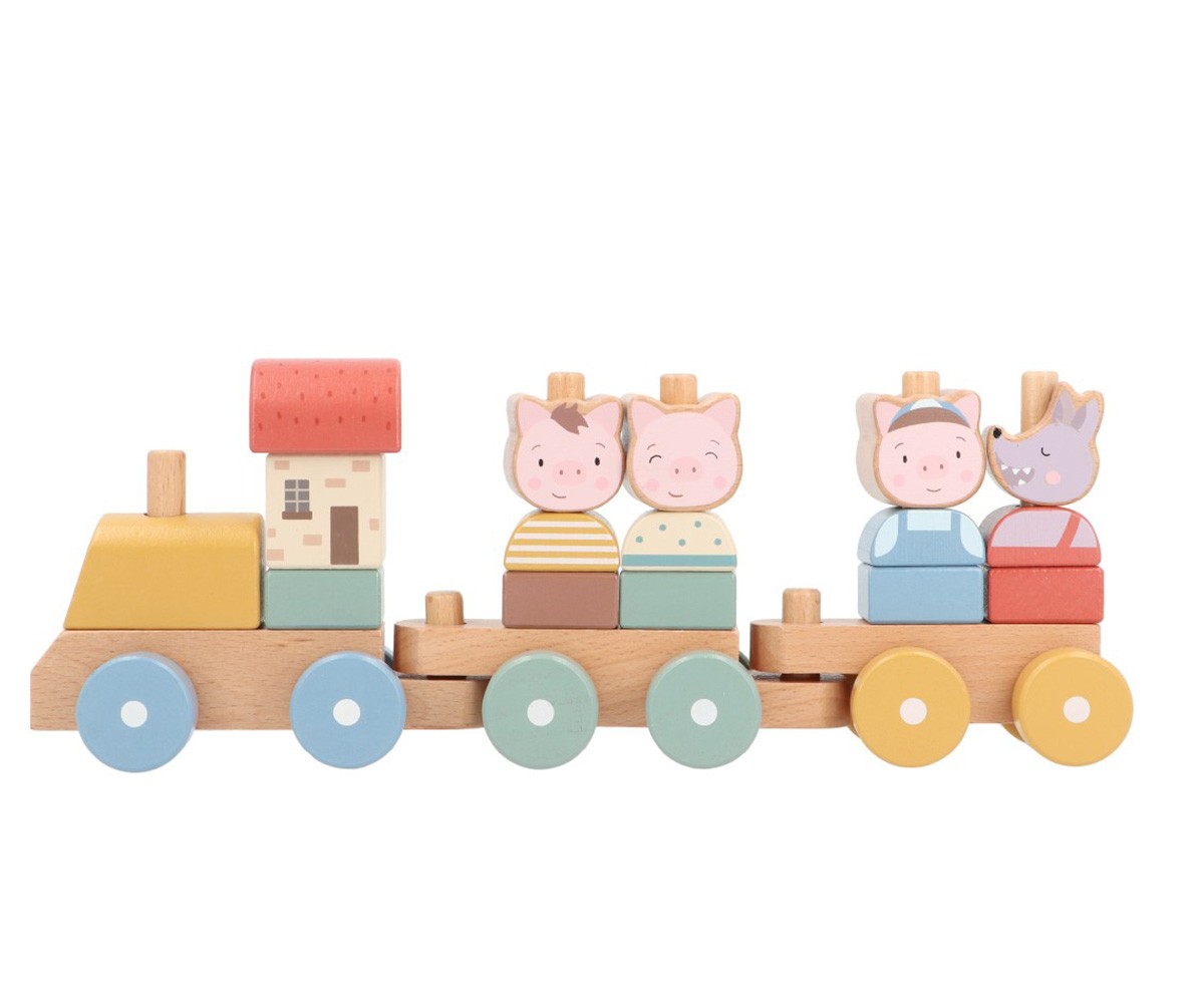 Tren Little Pigs Family Personalizable