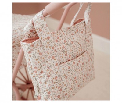 Bolso Cambiador para Muecas Soft Flowers