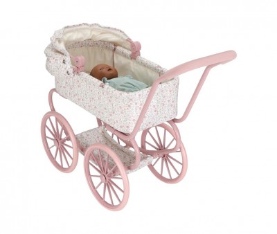 Carrito para Muecas Metal Soft Flowers