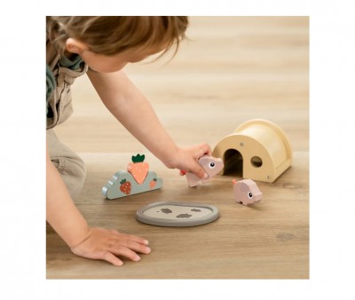 Set de Madera Tiny Farm Pigee