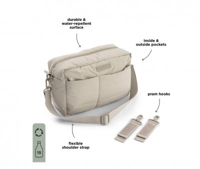 Bolso Acolchado para Carro Beb Sand
