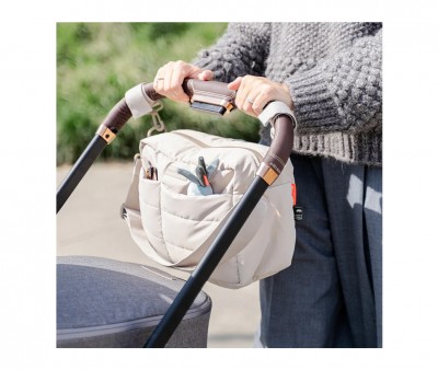 Bolso Acolchado para Carro Beb Sand