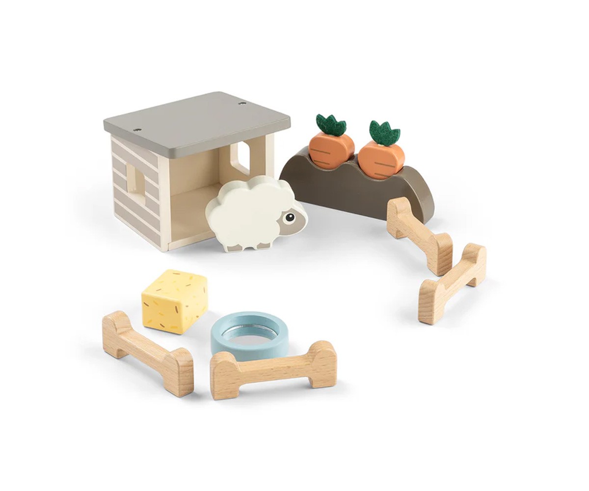 Set de Madera Tiny Farm Sheepy