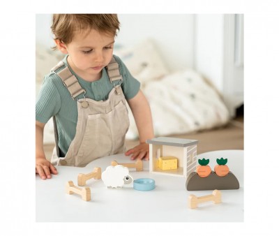 Set de Madera Tiny Farm Sheepy