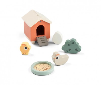 Set de Madera Tiny Clucky