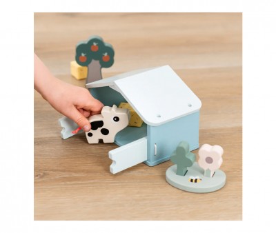 Set de Madera Tiny Farm Dotti