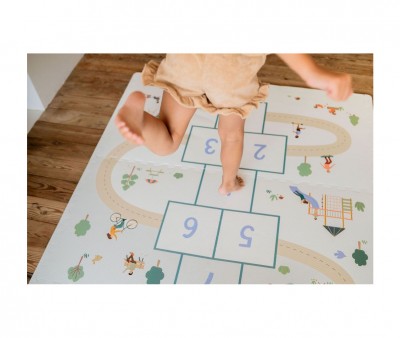 Tappeto Gioco EEVAA Tiloo Puzzle Hopscotch