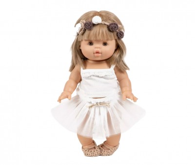 Tutu Corto Alicia White Bambole Minikane