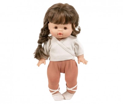 Top Incrociato e Leggins Bambole Minikane