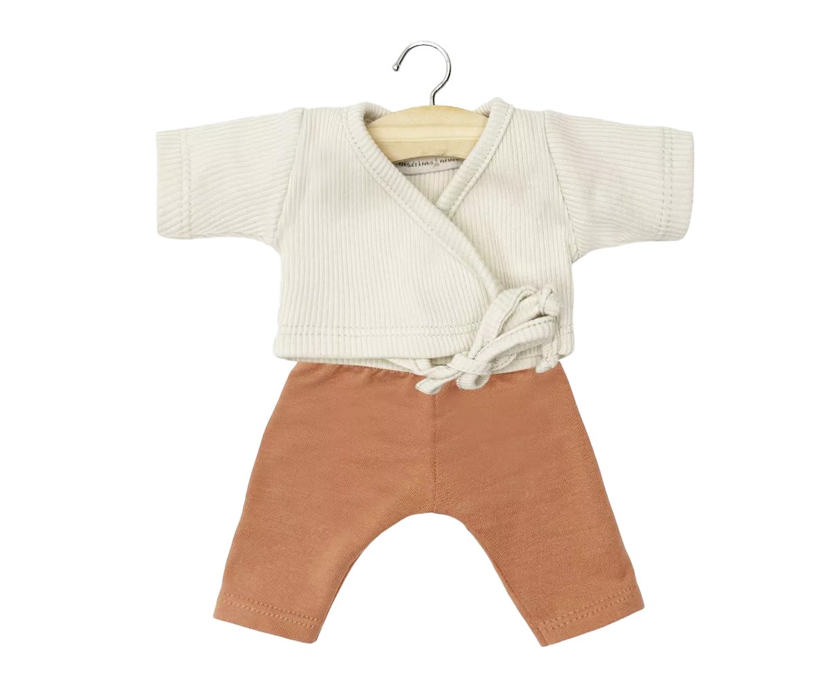 Top Incrociato e Leggins Bambole Minikane