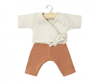 Top Incrociato e Leggins Bambole Minikane