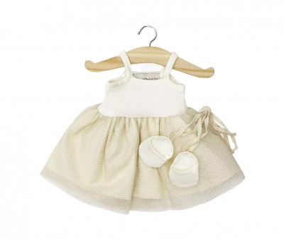 Abito tut e Scarpe da Danza Rosella Milk Dor Bambole Minikane