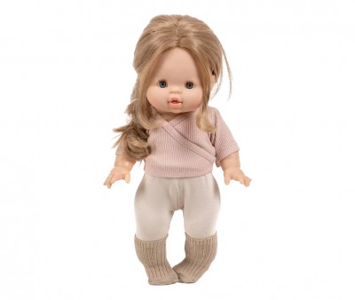 Top Incrociato Canal e Leggins Bambole Minikane