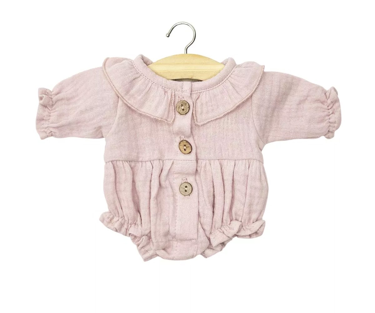 Pelele Lonore Gasa de Algodn Orchid Pink para Mueco Gordis