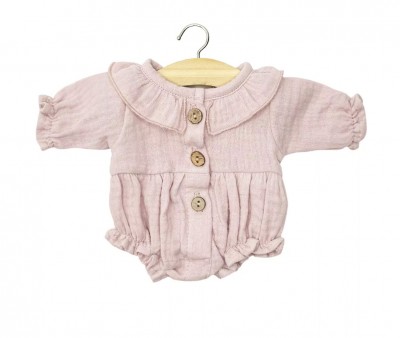 Pelele Lonore Gasa de Algodn Orchid Pink para Mueco Gordis