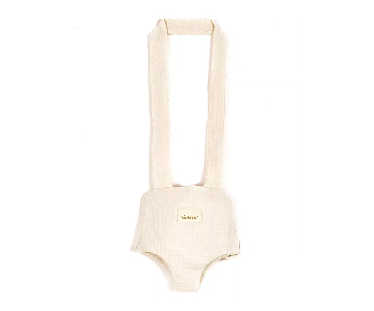 Mochila Portabeb Putty Cotton Gauze para Muecos