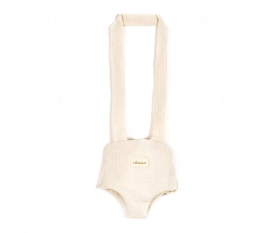 Mochila Portabeb Putty Cotton Gauze para Muecos
