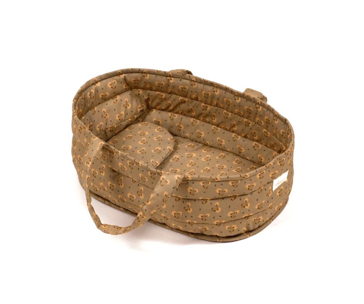 Capazo y Almohada Eloise para Muecos