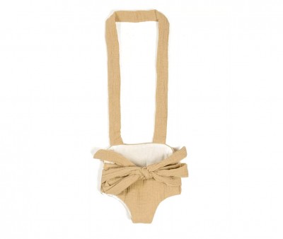 Mochila Portabeb Latte para Muecos