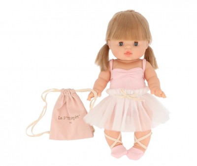 Bambola Gordis Yz con Body Anna, Tut Alicia, Scarpette e Zainetto da Ballo.