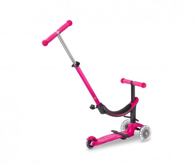 Patinete Mini Micro 2 Grow Deluxe LED Rosa Nuevo
