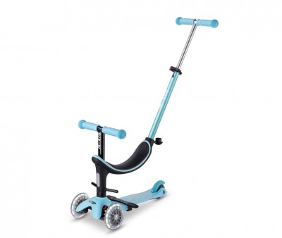 Patinete Mini Micro 2 Grow Deluxe LED Azul Nuevo