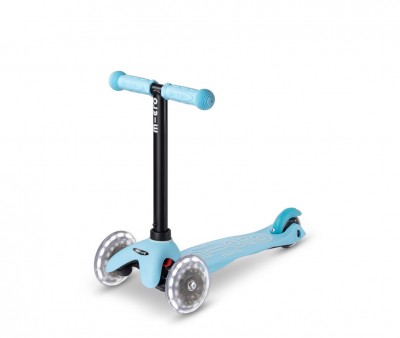 Patinete Mini Micro 2 Grow Deluxe LED Azul Nuevo