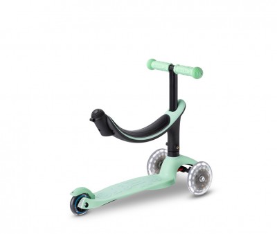 Patinete Mini Micro 2 Grow Deluxe LED Menta Nuevo