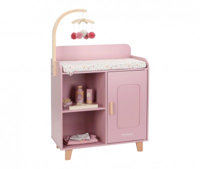 Mueble Cambiador Soft Flowers para Muecas FSC