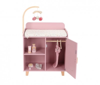 Mueble Cambiador Soft Flowers para Muecas FSC