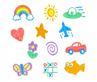 Crayons para Bao 6 Colores