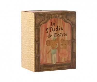 Ratones Ballet en Estudio de Danza, Hermana y Hermano Pequeos