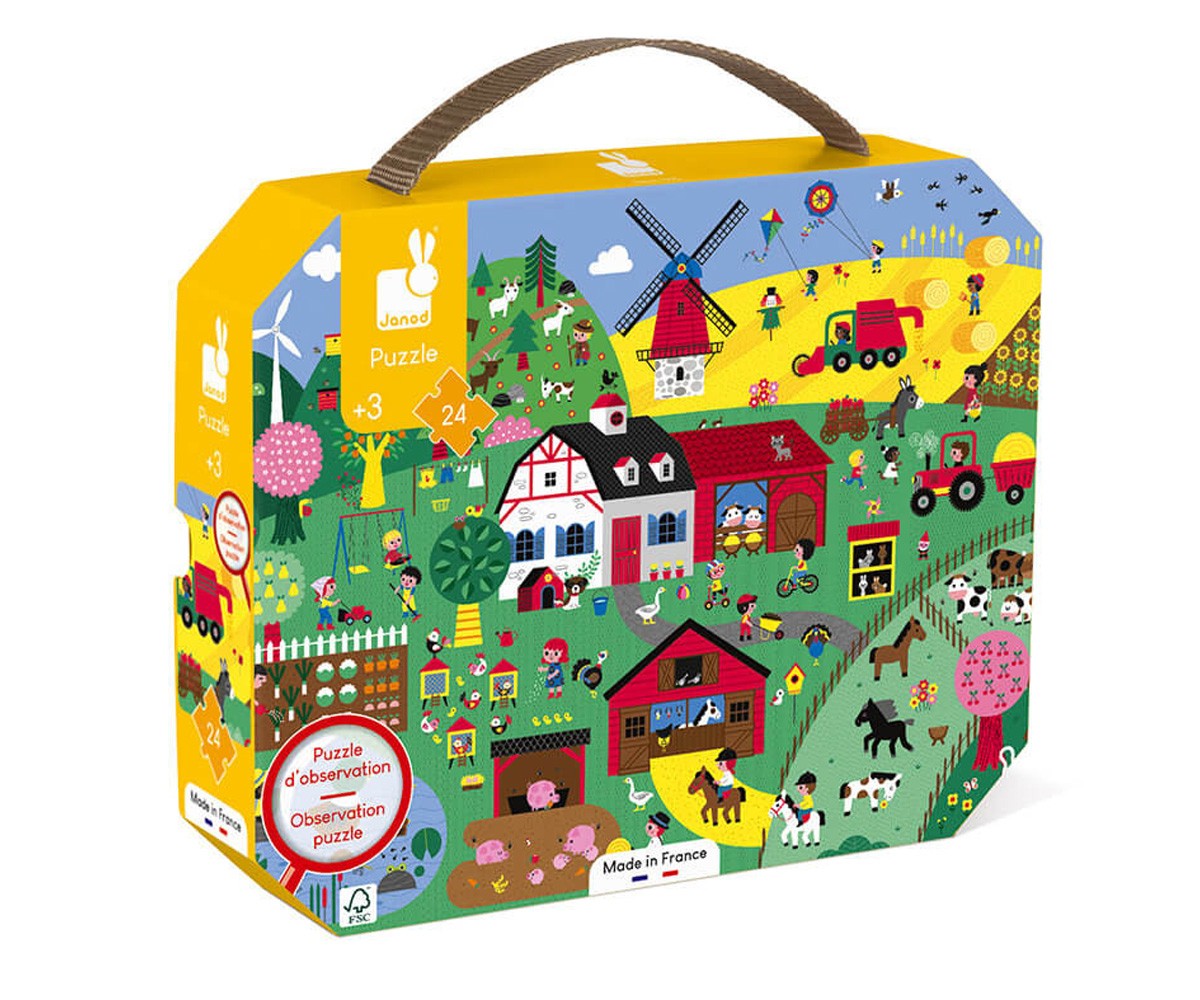 Puzzle de Observacin La Granja