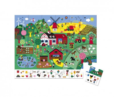 Puzzle de Observacin La Granja