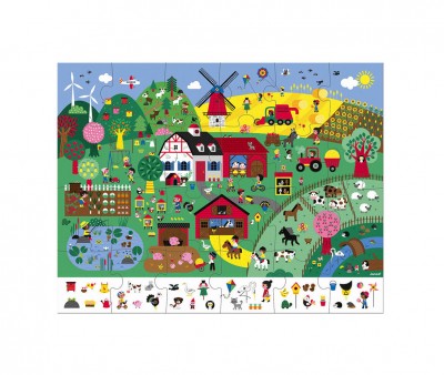 Puzzle de Observacin La Granja