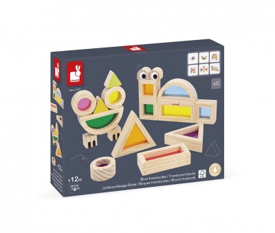Juego Sensorial Bloques Translcidos