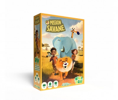 Gioco da Tavolo Mission Savane