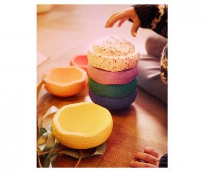 Set Rubor Special Stapelstein MINI Rainbow Pastel 7