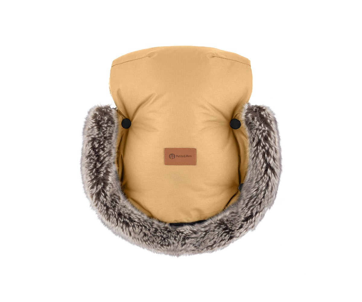 Manoplas Trmicas Impermeables para Carrito Furry Caramel