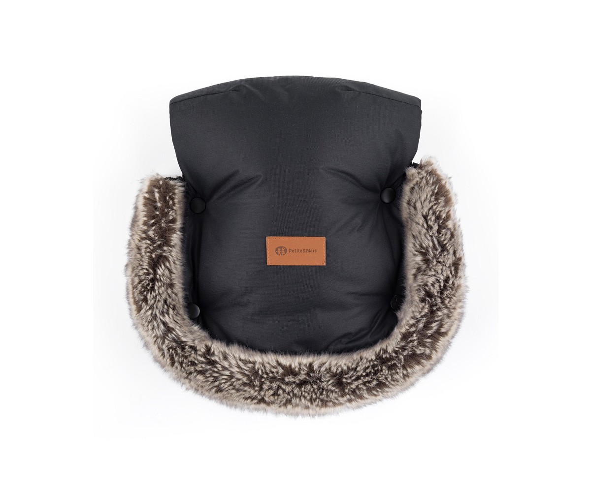Manoplas Trmicas Impermeables para Carrito Furry Black