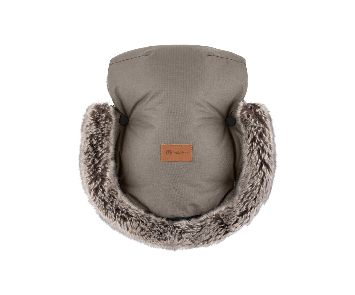 Manoplas Trmicas Impermeables para Carrito Furry Mocha Mousse