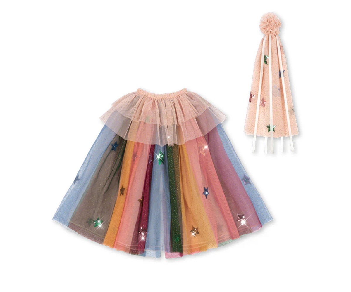 Mantello Glitter Rainbow Evening Sand