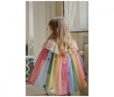 Mantello Glitter Rainbow Evening Sand