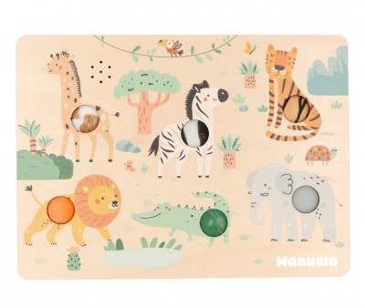 Panel Sensorial En la Selva Personalizable